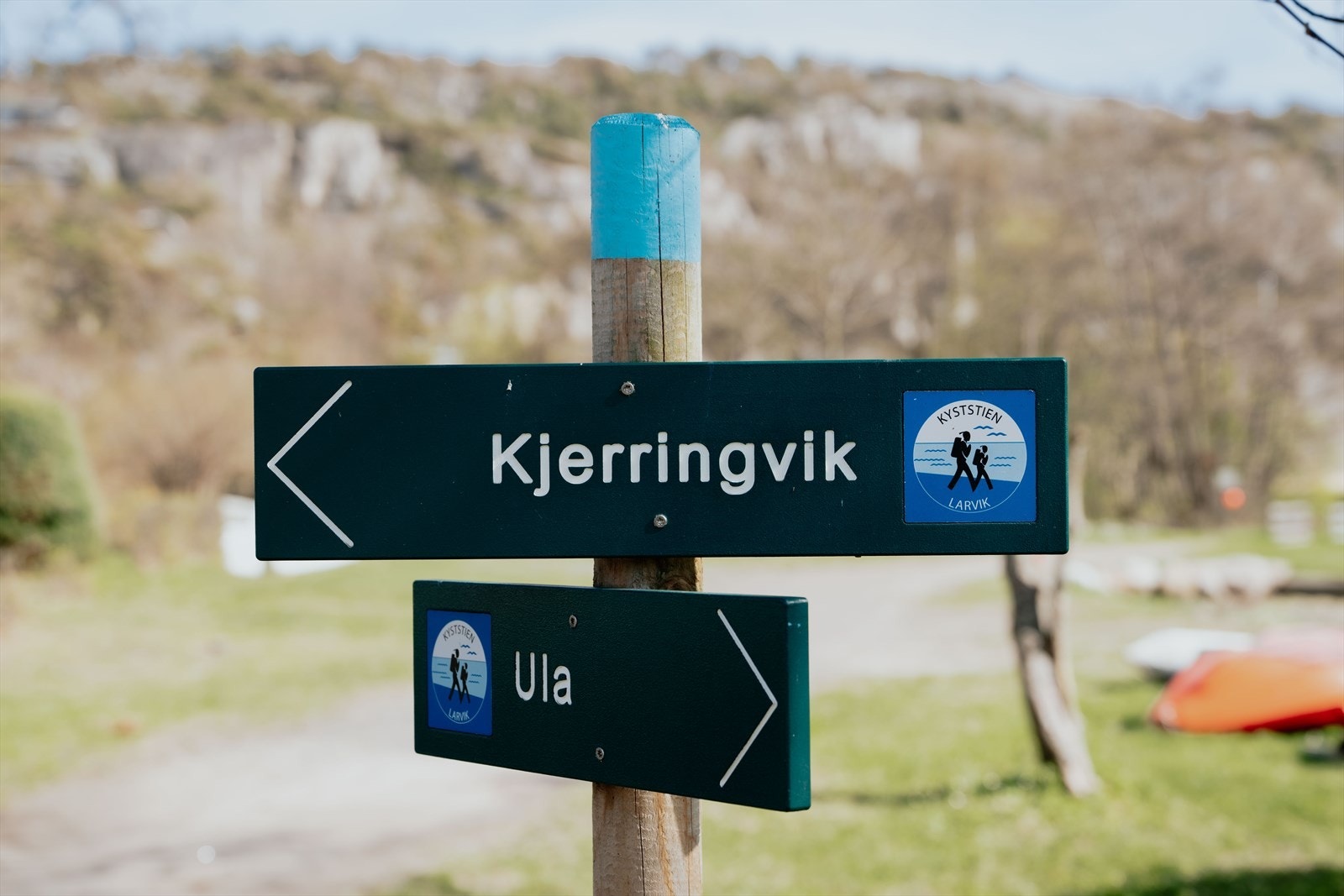 Kyststien går gjennom området og byr på flotte turmuligheter mellom Ula og Kjerringvik. Galleribilde