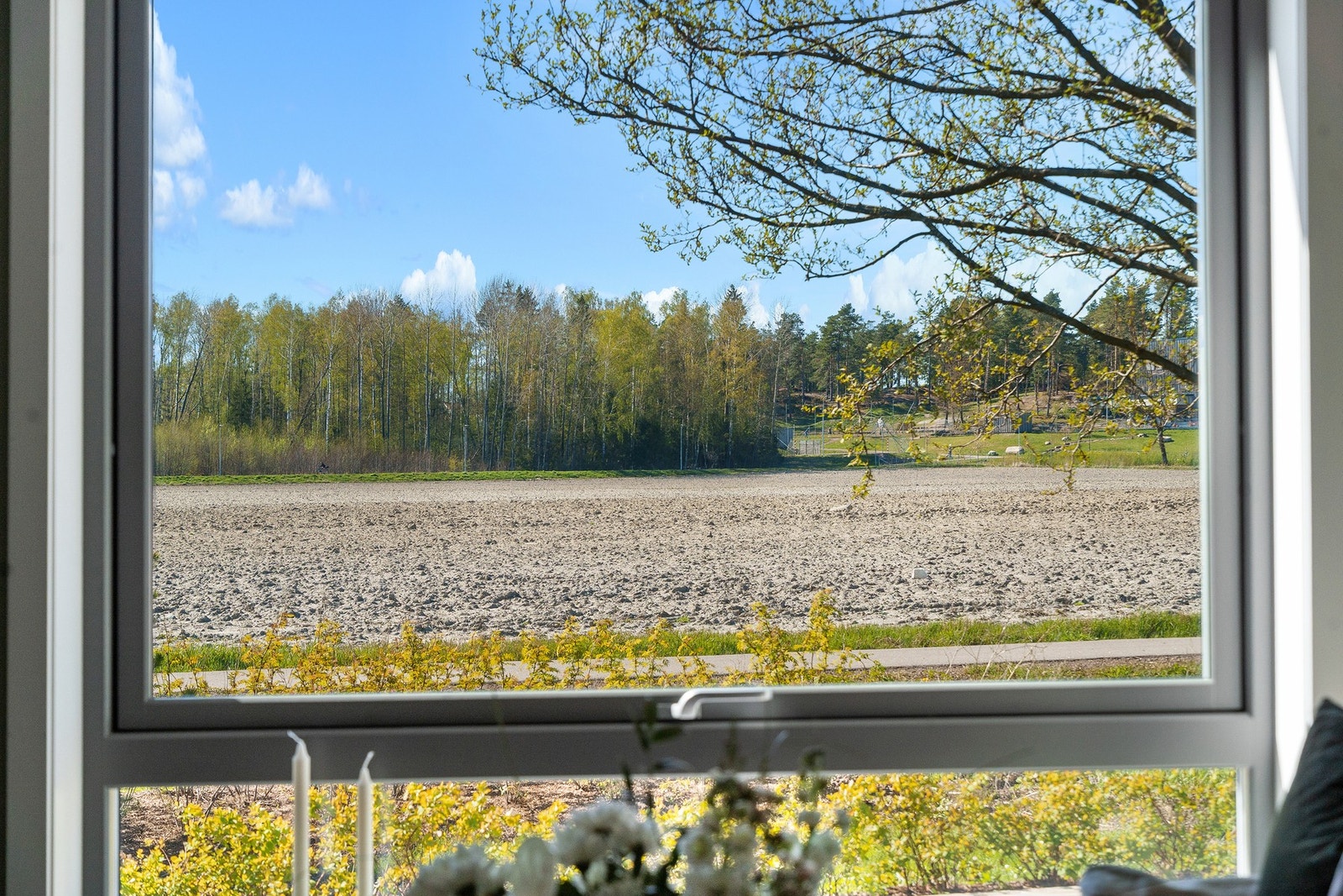 Nydelig utsikt fra stuen Galleribilde