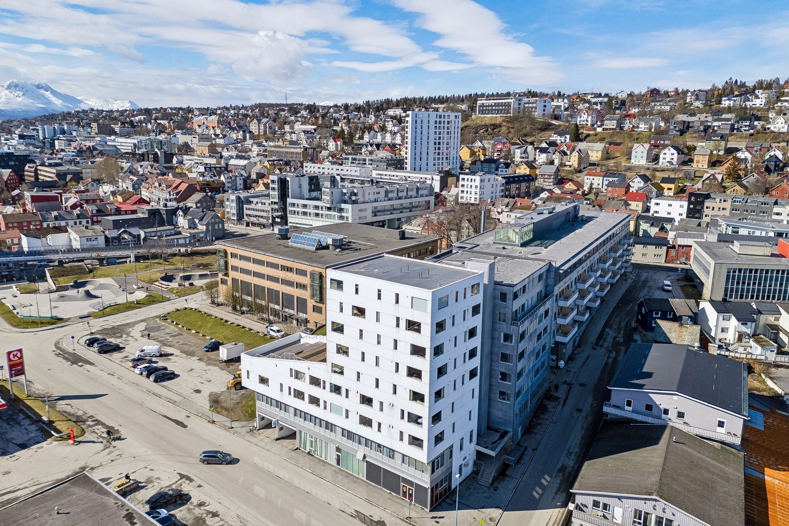 Fasadebilde. Galleribilde