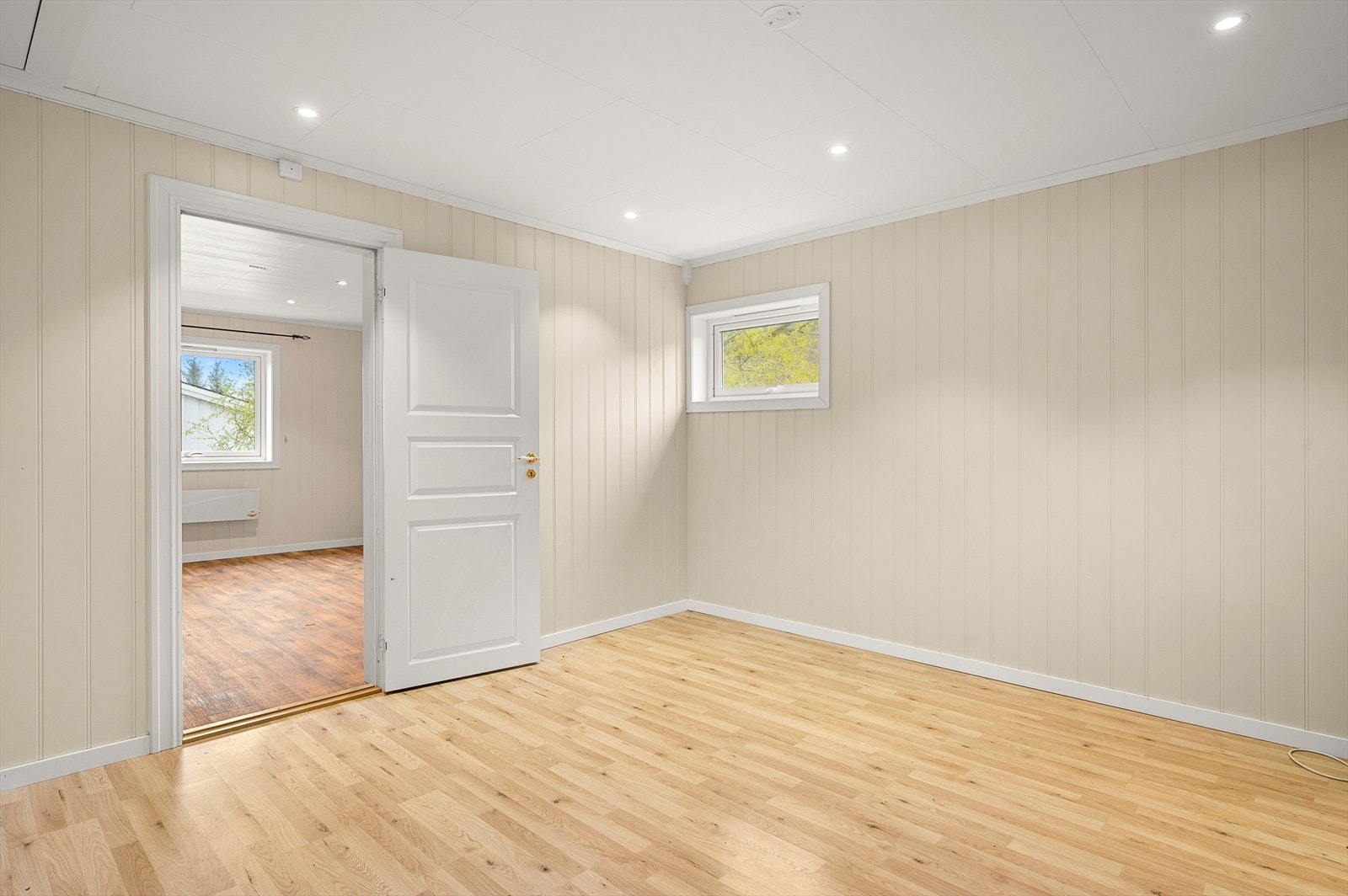 På loftsstuen har man god plass til innredning etter ønske og behov. Galleribilde