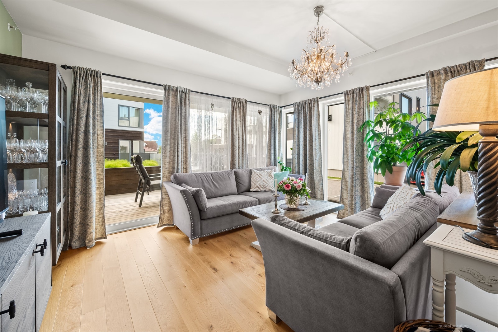 Leiligheten har balansert ventilasjonsanlegg med varmegjenvinning. Galleribilde