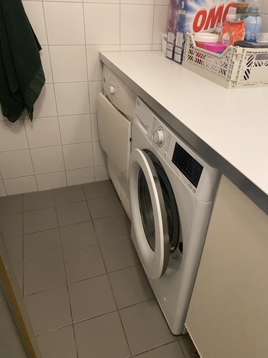 Bad kommer med tørketrommel + vaskemaskin Galleribilde