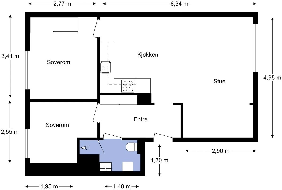Planløsning Galleribilde