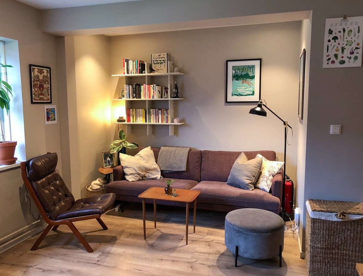 Stue - Koselig krok til sofa for eksempel Galleribilde