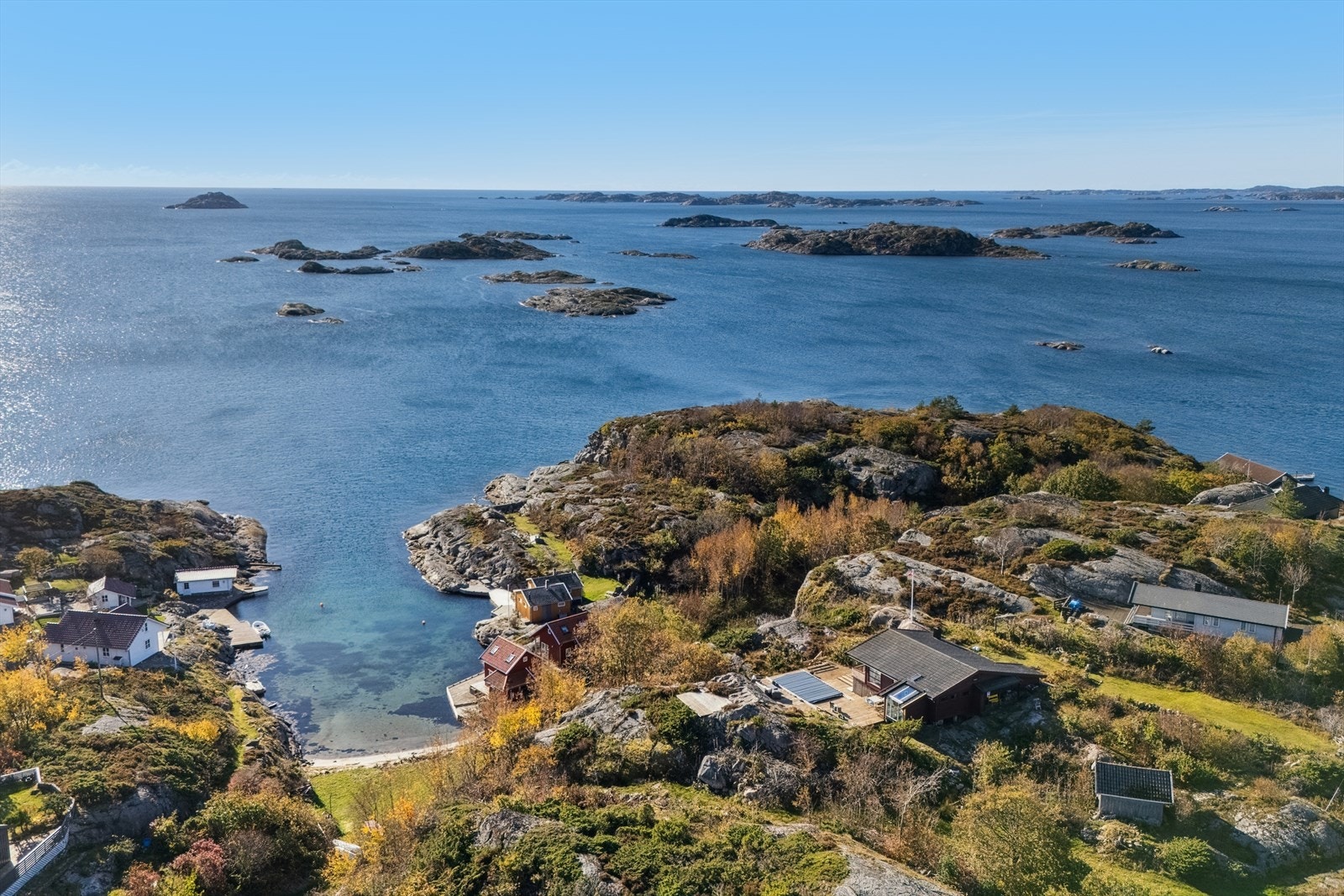 Utsøkt beliggenhet på Borøya Galleribilde