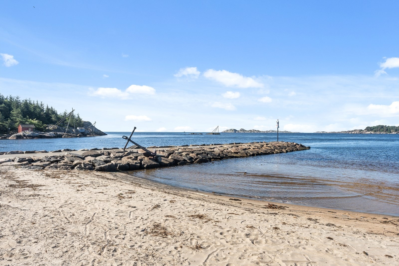 Sjøsanden og Piren. Galleribilde