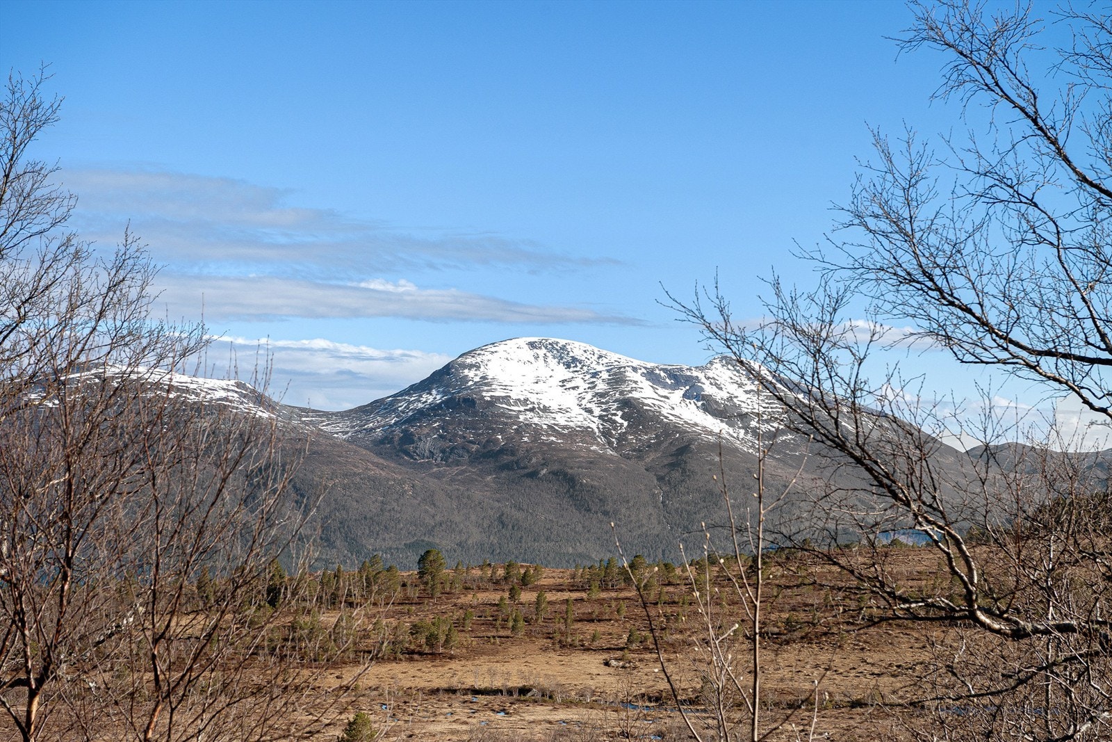 Her kan man nyte fjellturer både sommer og vinter Galleribilde
