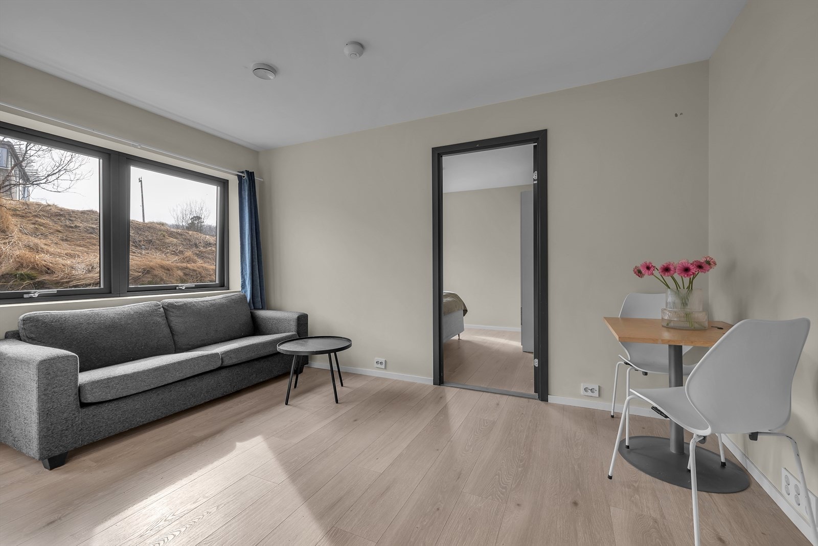 Hybelleiligheten har vært leid ut med et eget soverom Galleribilde