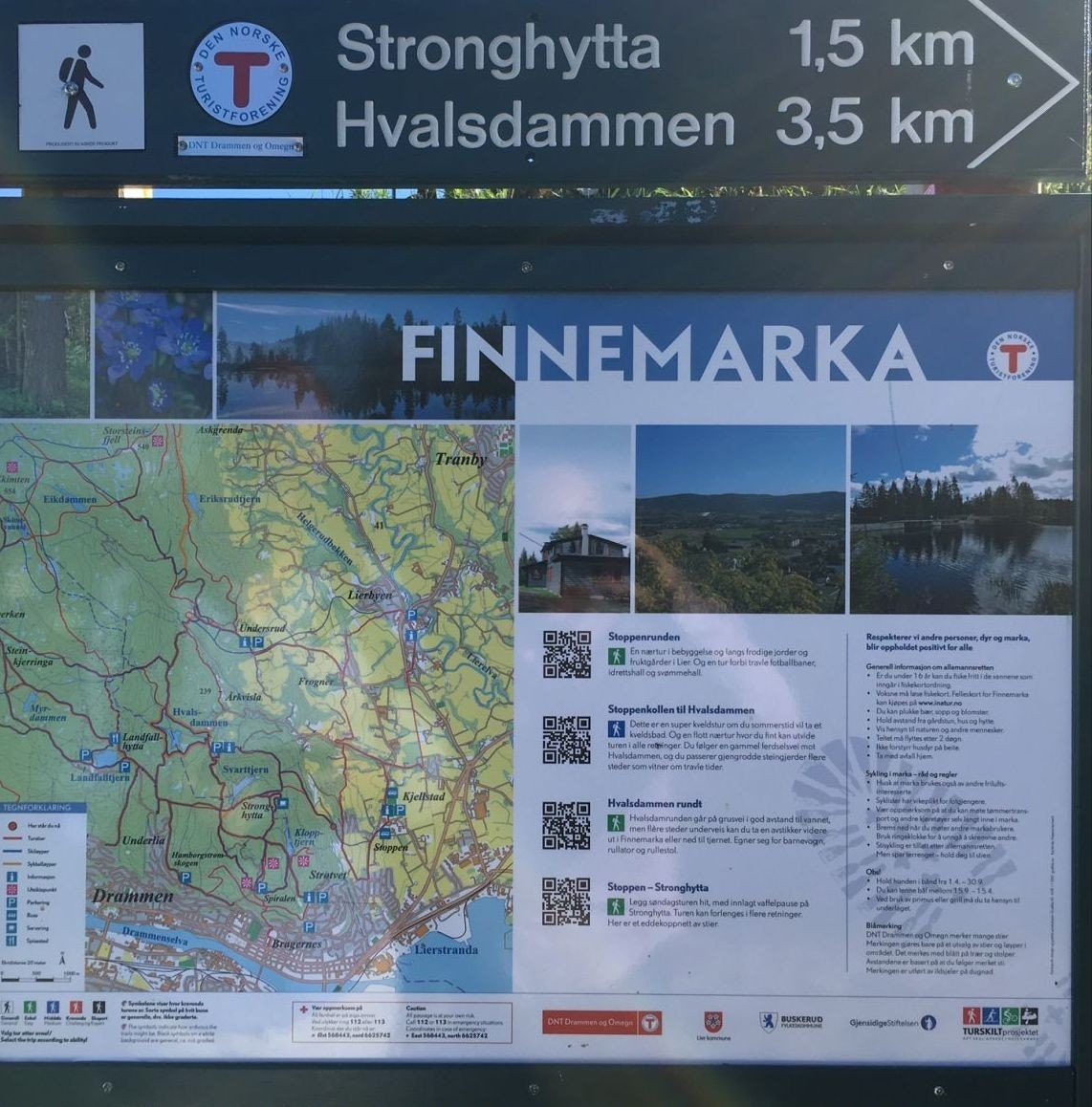 Flotte turområder sommer som vinter med tur-skiløypenett i Finnemarka! Galleribilde