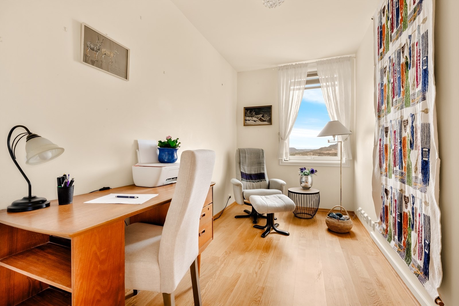 Soverom nr 3. brukes i dag som kontor. Galleribilde