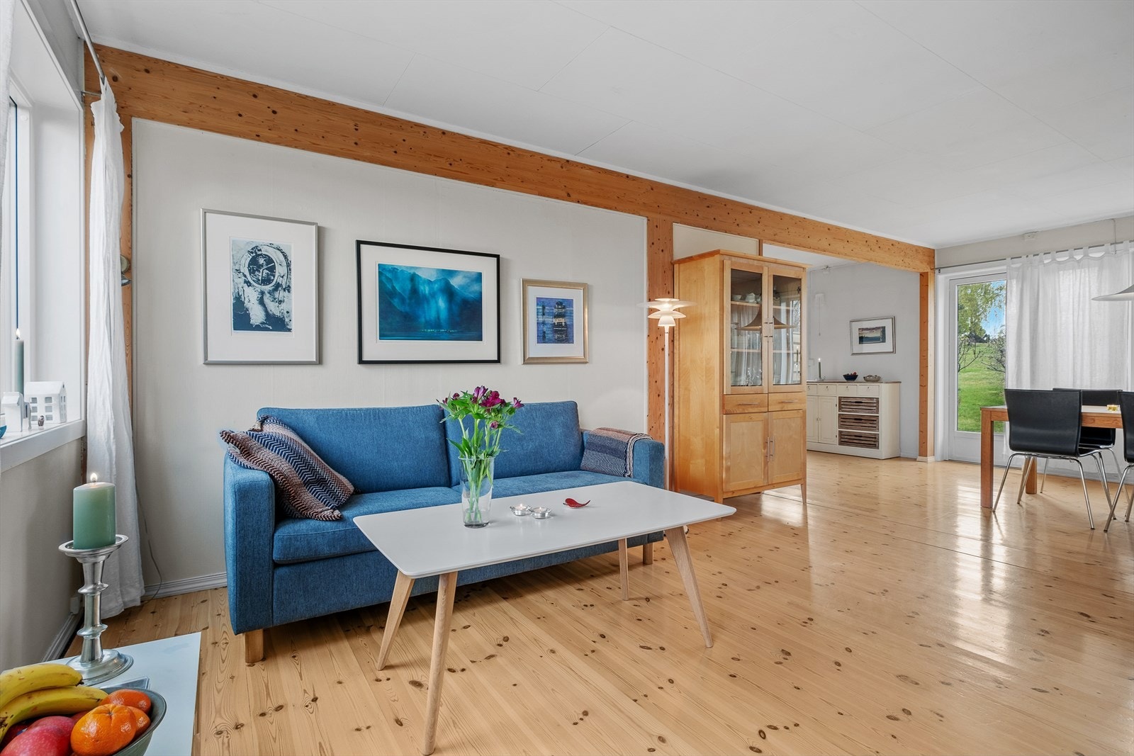 Her får du en god planløsning gjennomgående i boligen med en åpen stue- og kjøkkenløsning på totalt 38m². Galleribilde