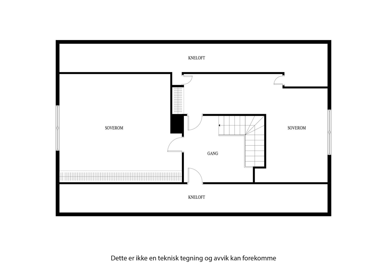 Planløsning for 2.etasje Galleribilde
