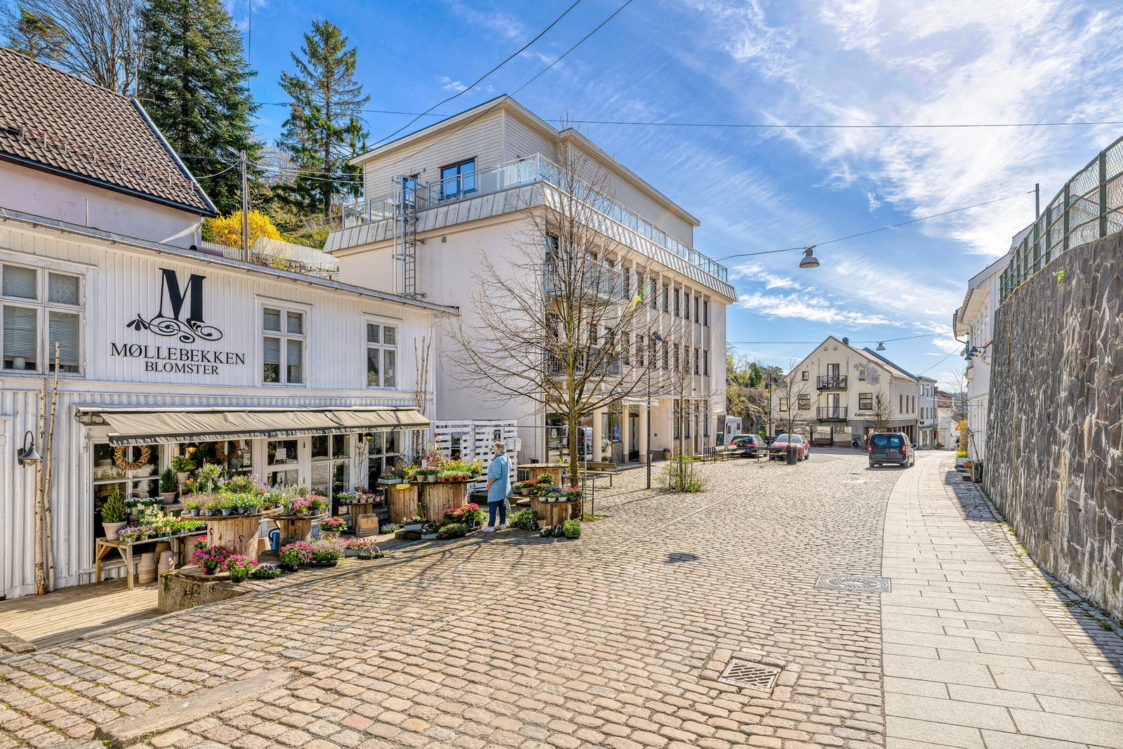 Fra leiligheten er det ca 7 minutters gange ned til havna og 10 minutters gange til Tjenna badepark. Galleribilde