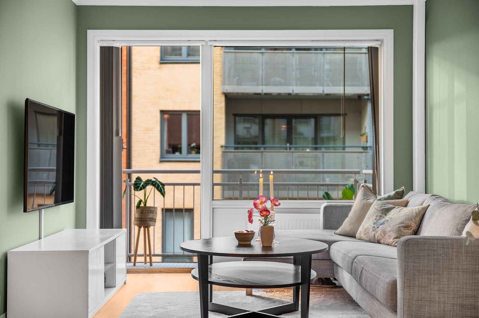 - En flott leilighet på 53 m² i byggets 4. etasje - Galleribilde