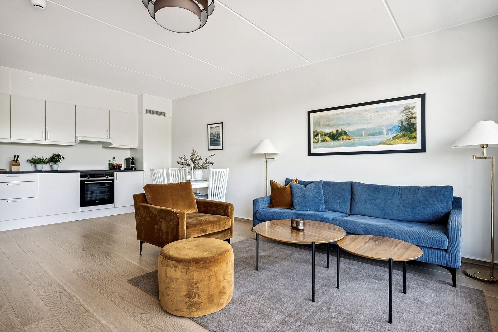 Gode møbleringsmuligheter i stuen. Galleribilde