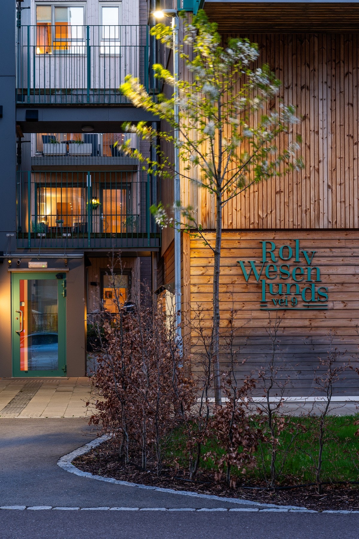 Rolv Wesenlunds vei 9 borettslag består av 28 leiligheter. Galleribilde