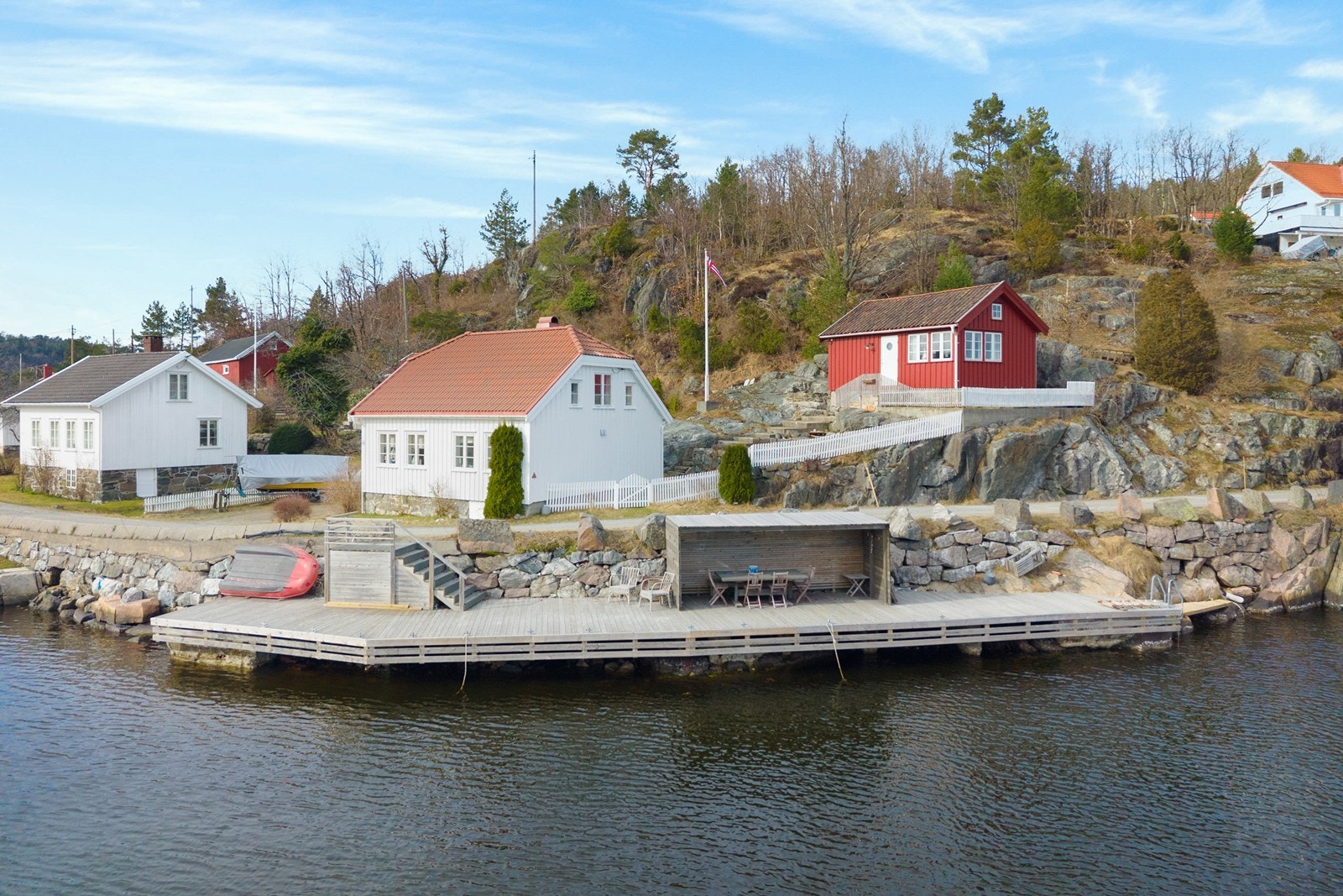 Sørlandsidyll på sitt beste - Velkommen til Grønlandsveien 76! Galleribilde
