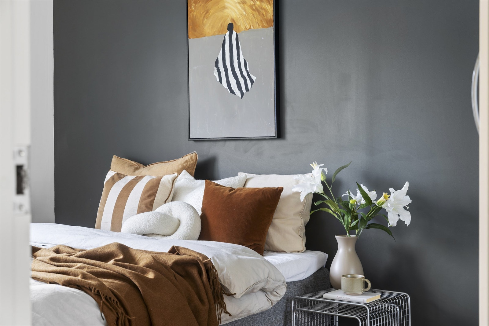 Rommet har, som resten av leiligheten, balansert ventilasjon som sikrer et godt inneklima. Galleribilde