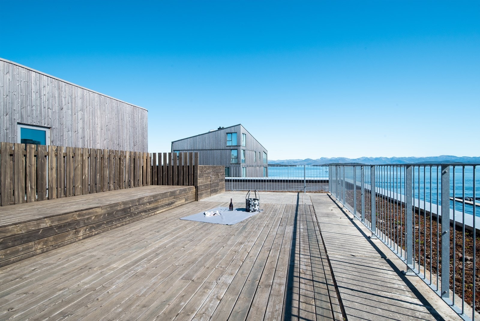 Sameiet har felles takterrasse. Galleribilde