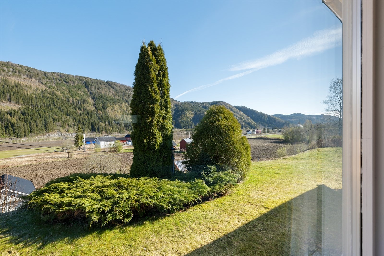 Utsikt fra stuen Galleribilde