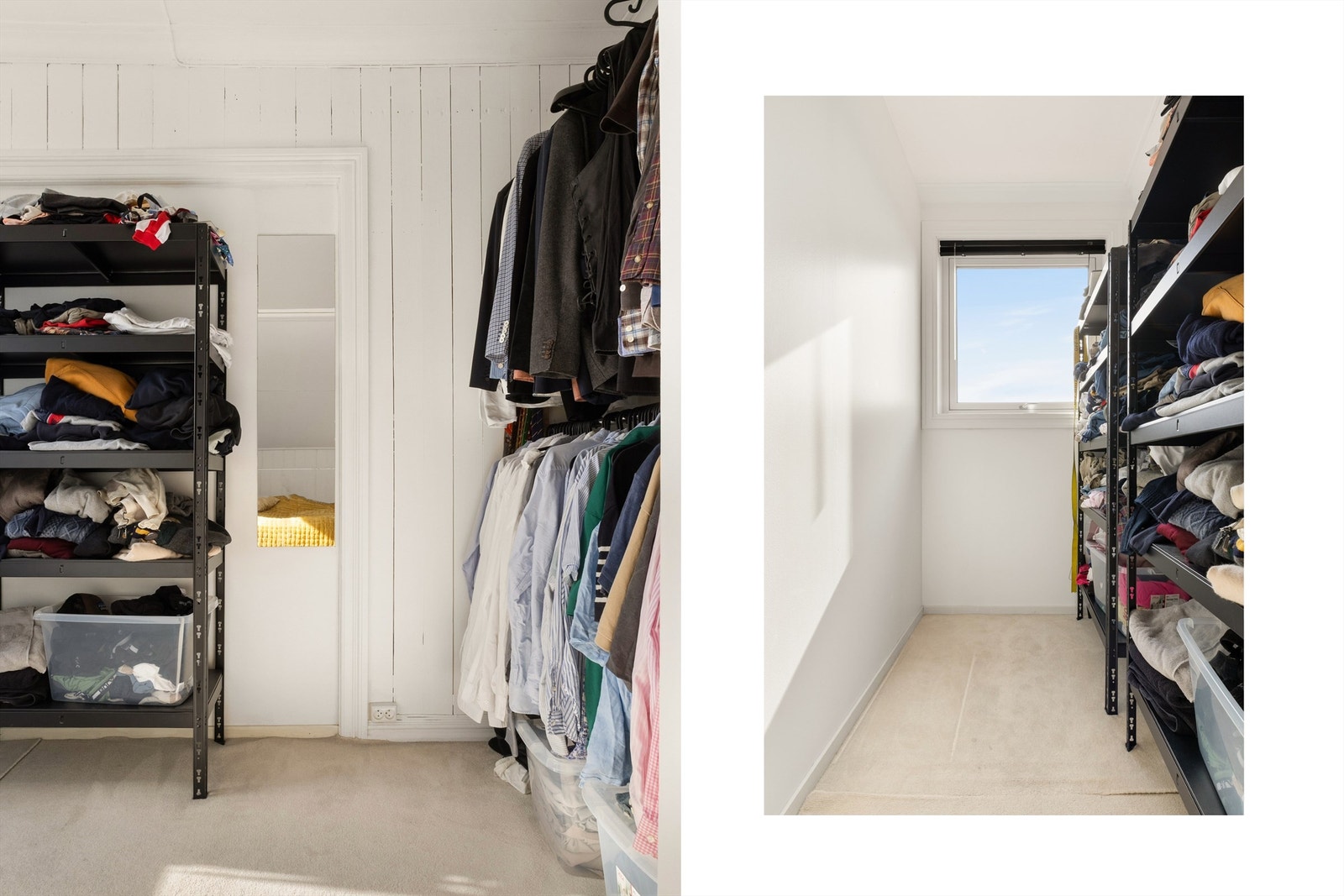 Praktisk walk in garderobe Galleribilde