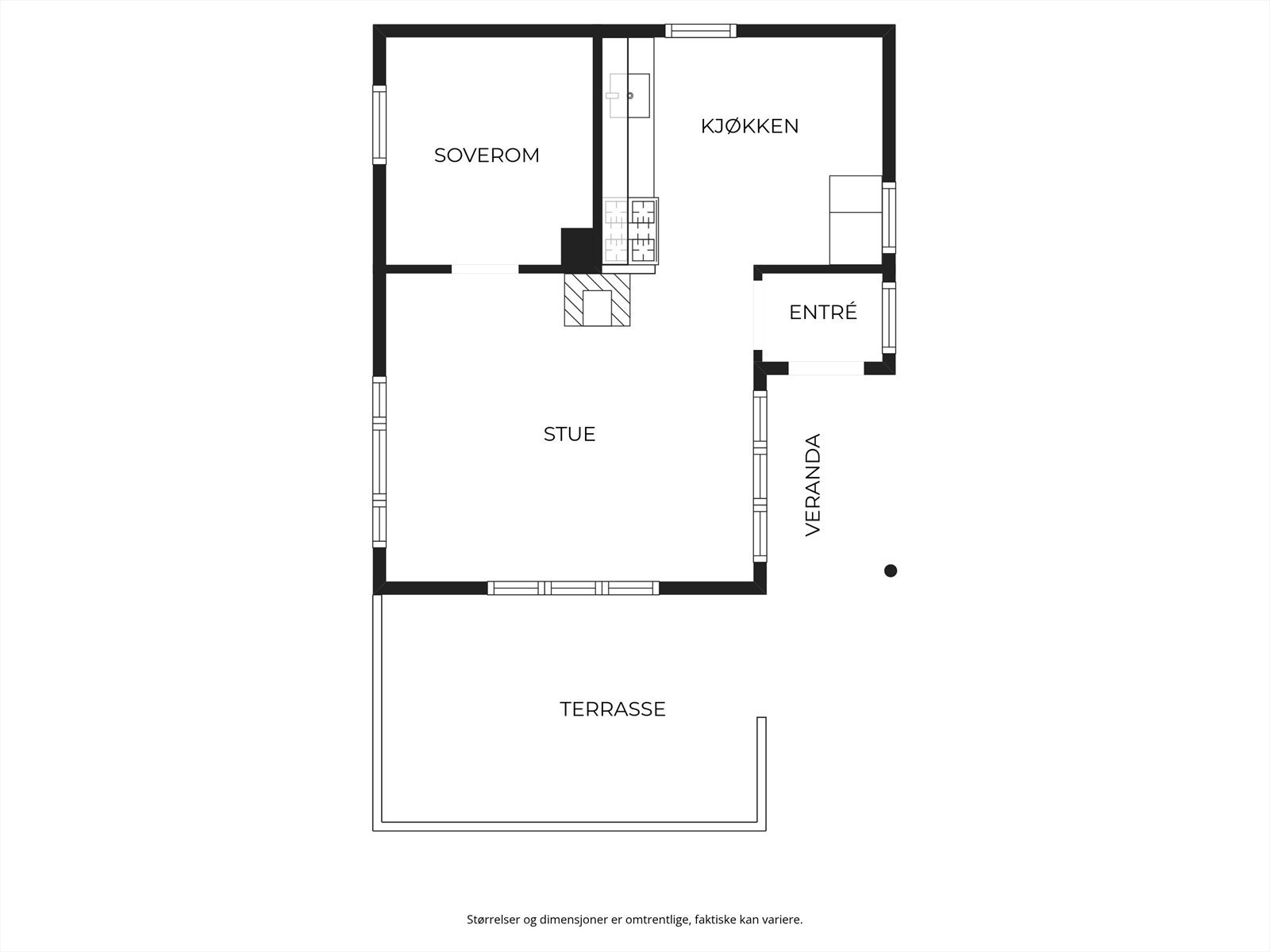 Plantegning Galleribilde