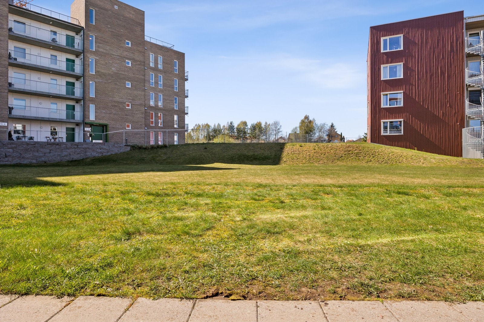 Her bor du sentralt, men samtidig tilbaketrukket. Galleribilde