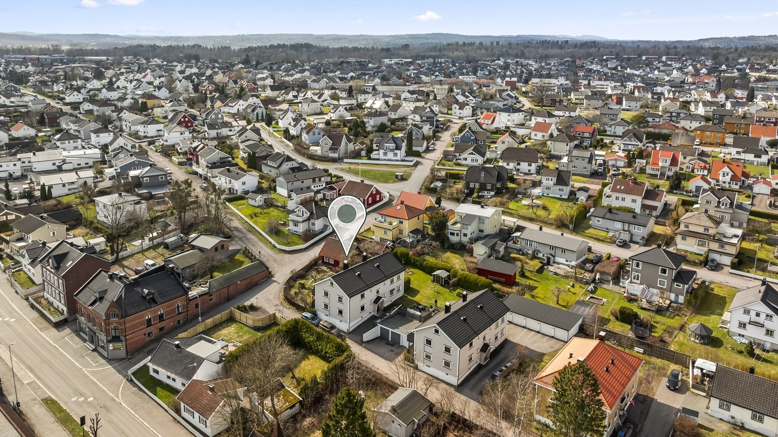 Området består hovedsakelig av småhusbebyggelse. Galleribilde