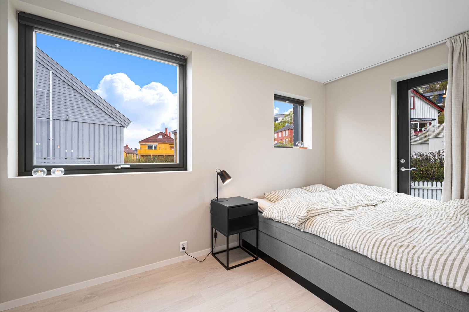 Hovedsoverom på 9,6 kvadratmeter. Galleribilde