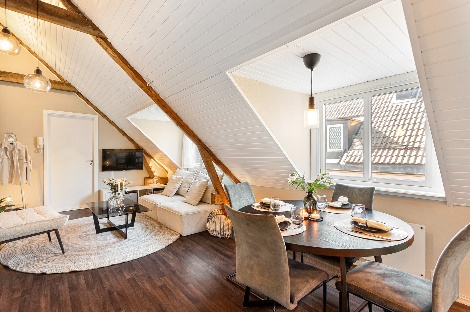 Leiligheten har et bruksareal på 41 kvadratmeter, og er lett å innrede. Galleribilde