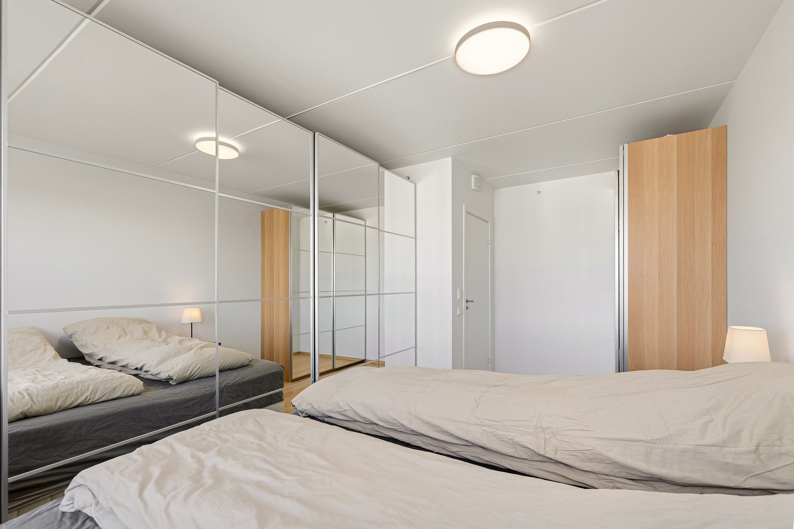 Soverommet har parkett på gulvet og balansert ventilasjon, som alle oppholdsrom. Galleribilde