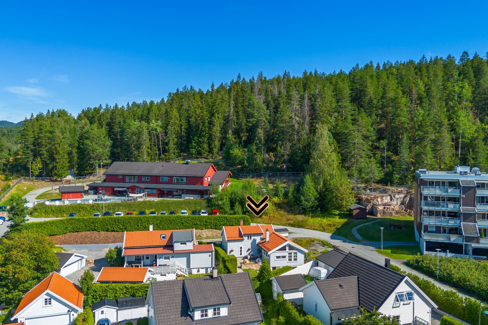 Boligen har en meget barnevennlige boligområde. Galleribilde