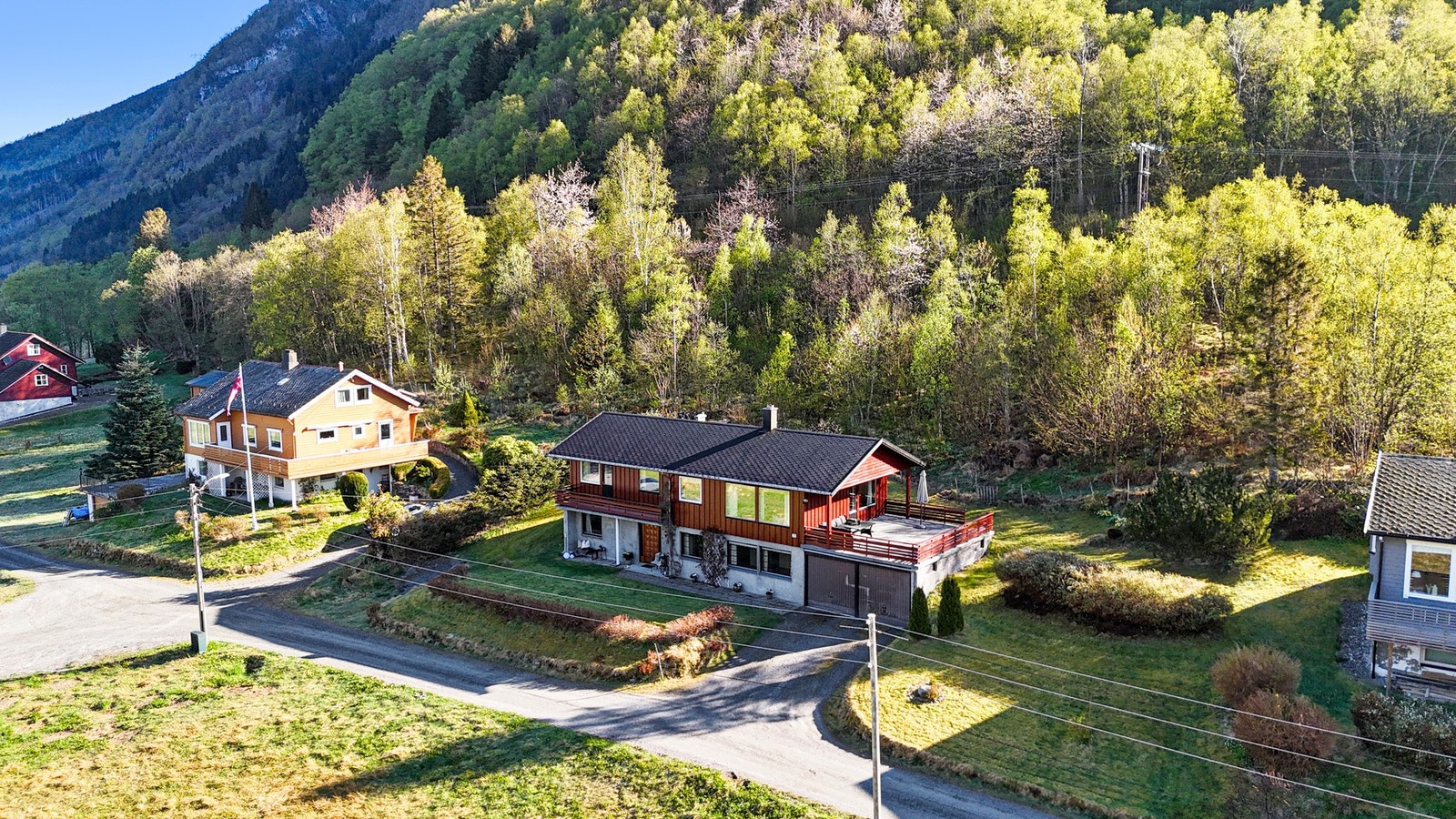 Dronefoto. Galleribilde