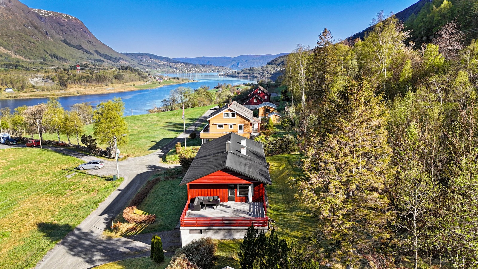 Dronefoto. Galleribilde