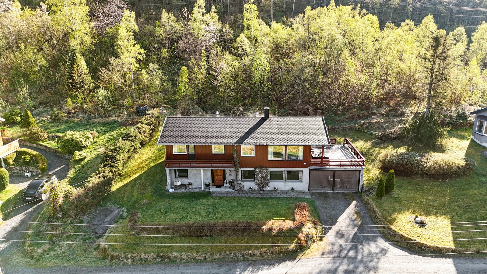 Dronefoto. Galleribilde