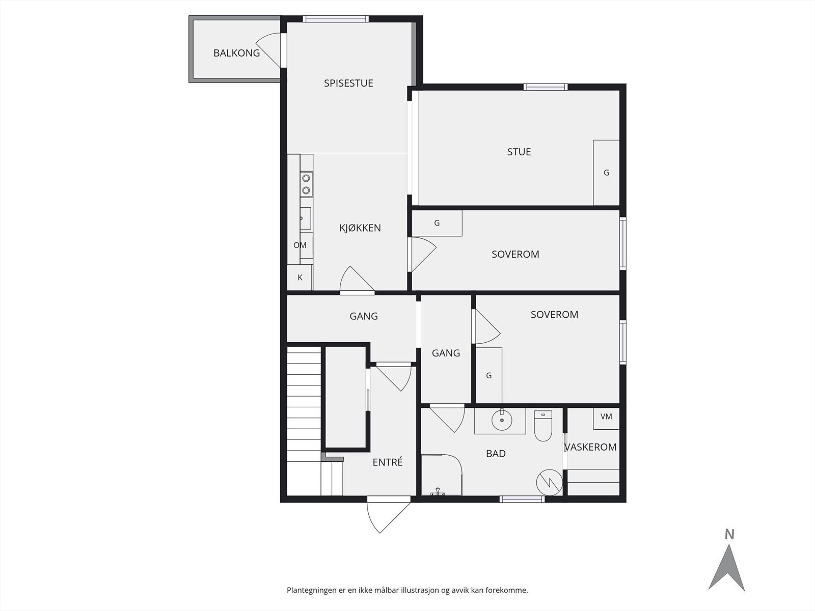 Planskisse | 2. etasje Galleribilde