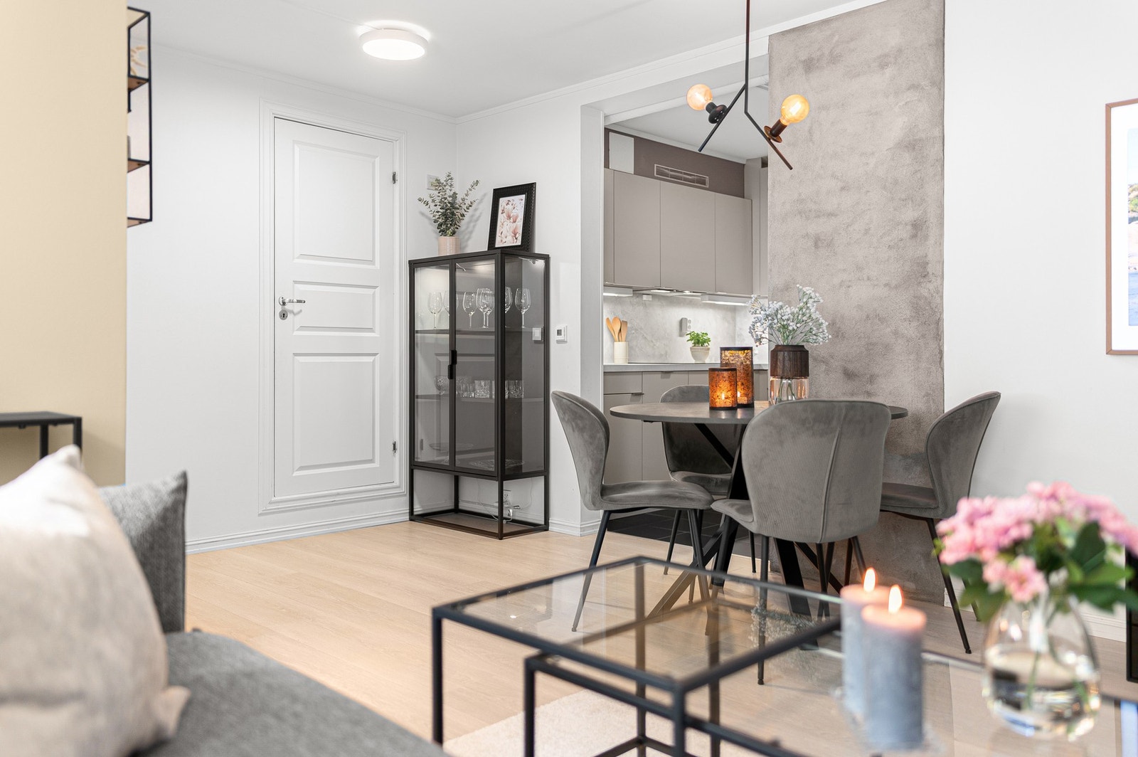 Leiligheten har et bruksareal på 53 kvadratmeter. Galleribilde