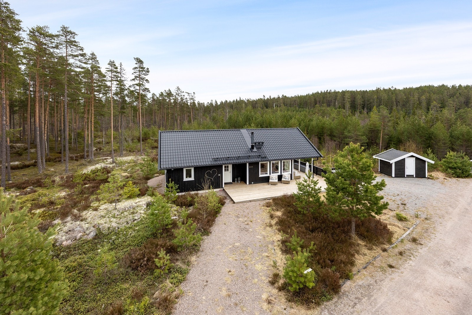 Nærområdet byr på flotte turmuligheter, så alt ligger til rette for aktive dager sommer som vinter. Galleribilde