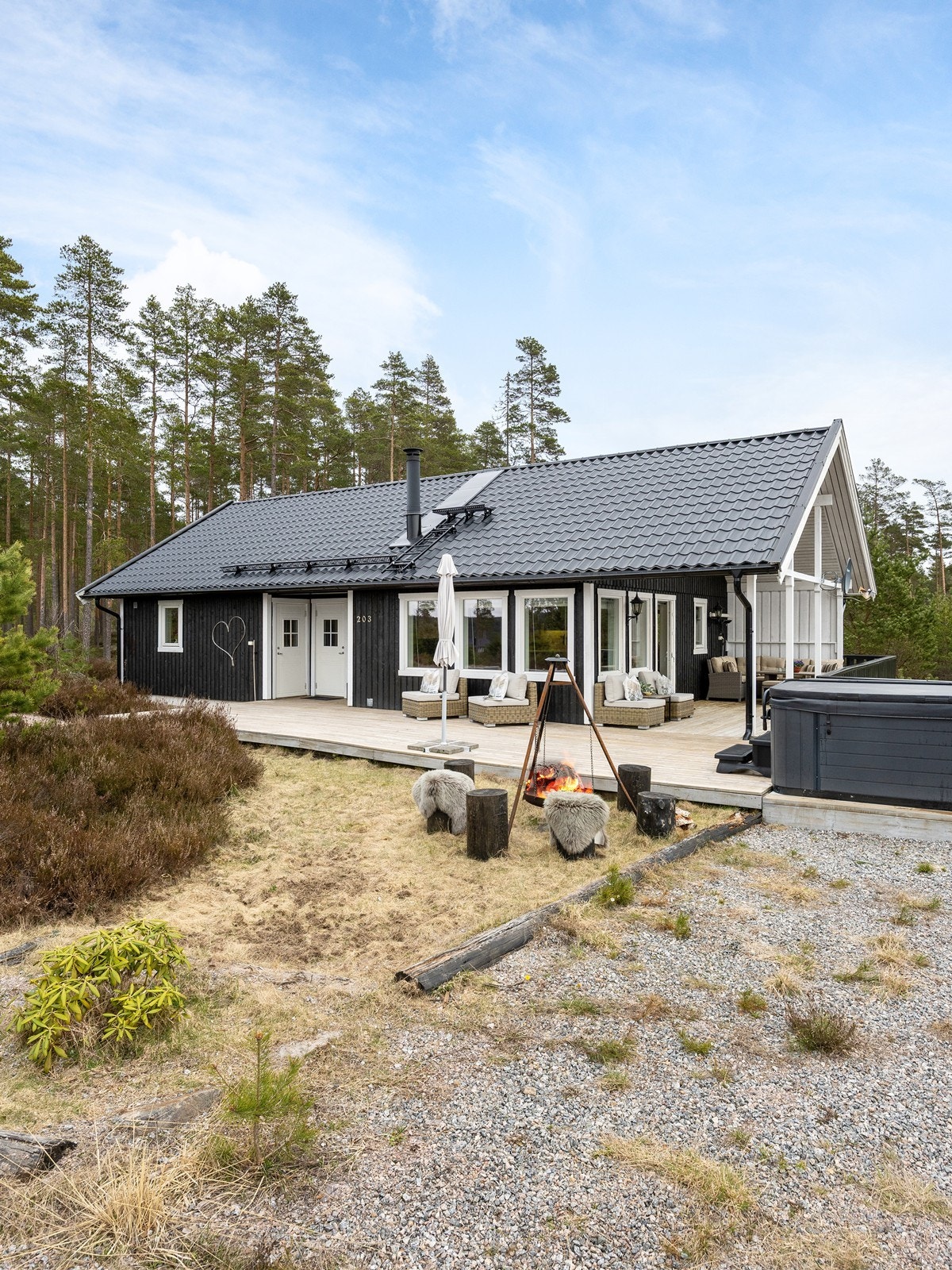 Hytta er oppført i 2015 og har en fin standard. Galleribilde