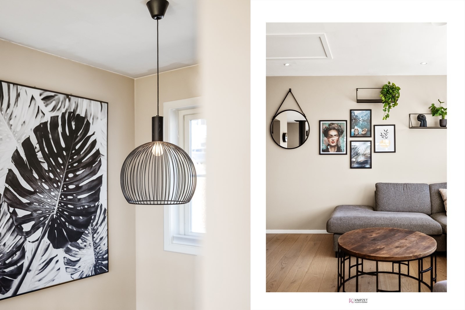Detaljer som balansert ventilasjon og listefrie overganger mot tak, understreker den moderne standarden. Galleribilde