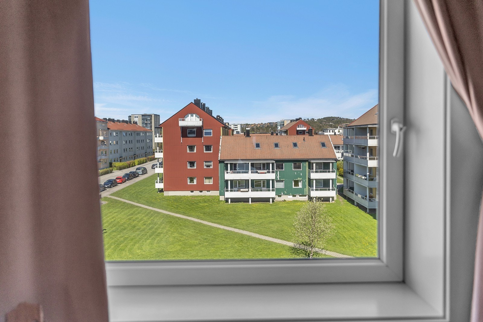 Utsikt fra soverom Galleribilde