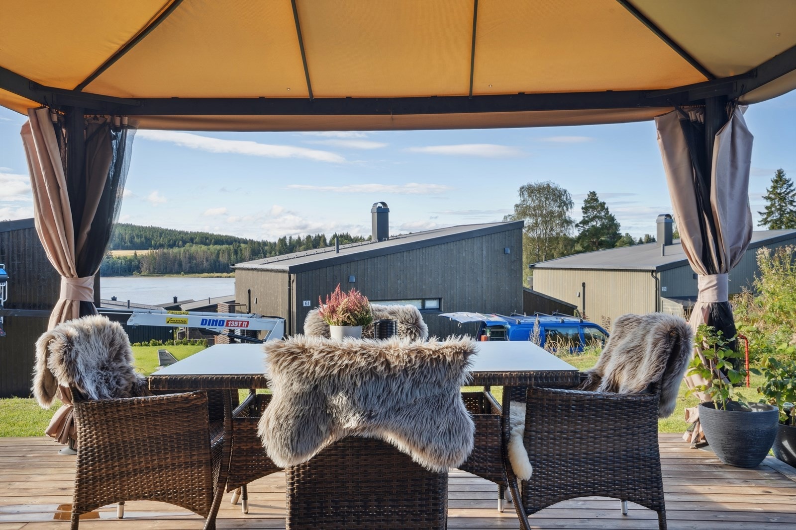 Her kan hele familien samles på varme sommerdager og sene kvelder. Galleribilde