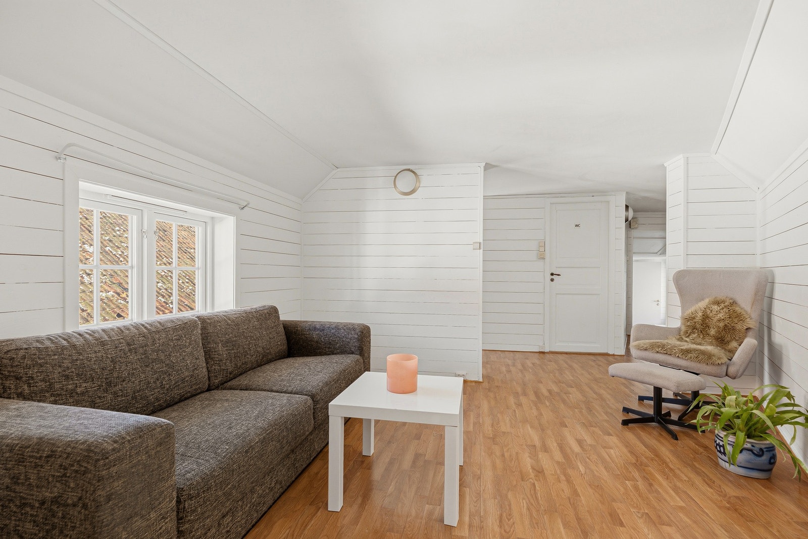 Leiligheten oppleves som lys og koselig. Galleribilde