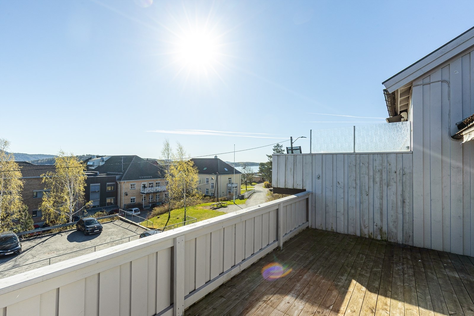 En skjermet og privat uteplass med gode solforhold. Galleribilde
