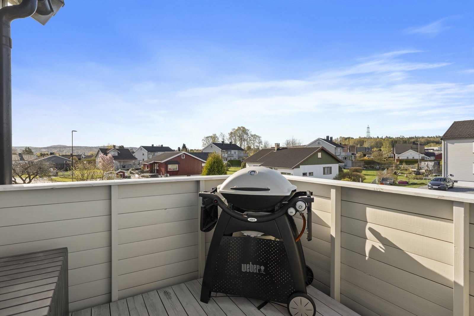 Verandaen har også god plass til grill. Galleribilde