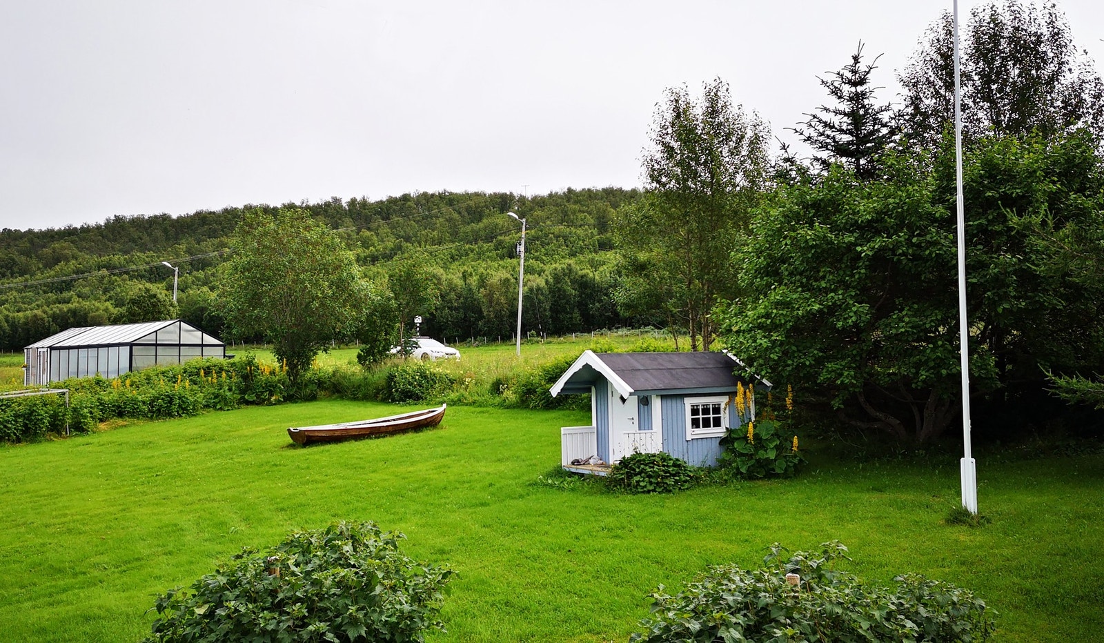 Nydelig hage Galleribilde