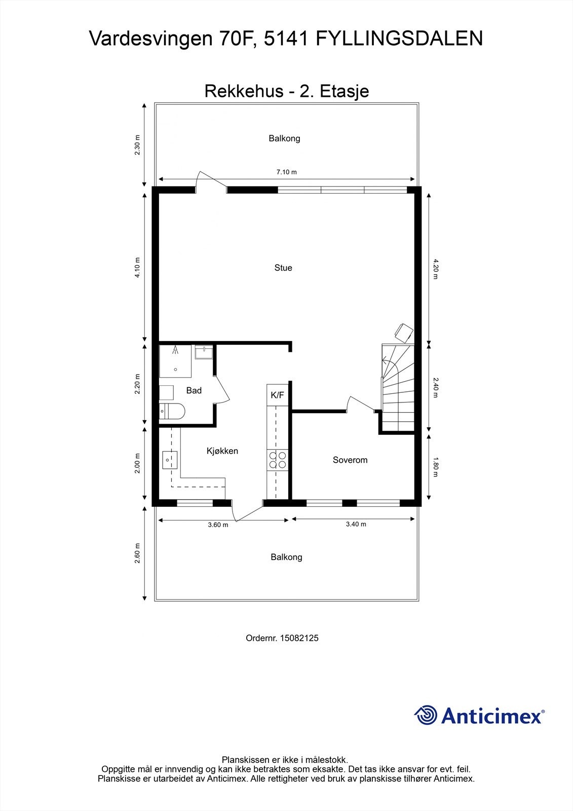 Plantegning - 2. Etasje Galleribilde