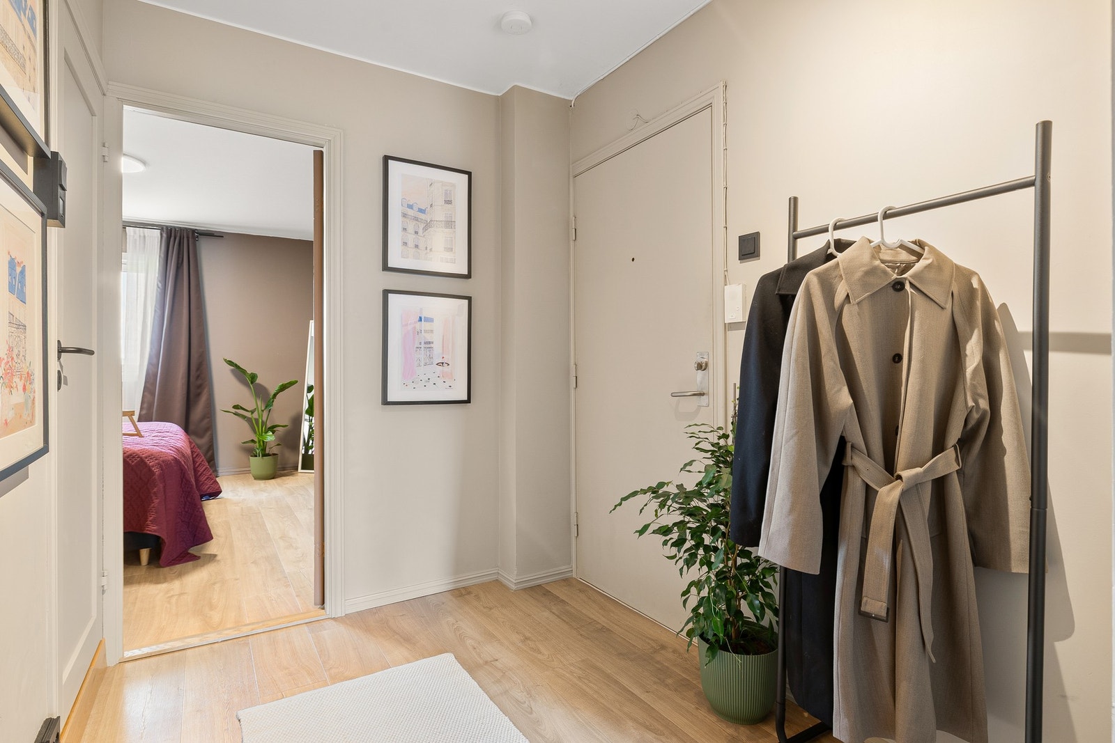 Leiligheten disponerer en bod i kjeller. Galleribilde