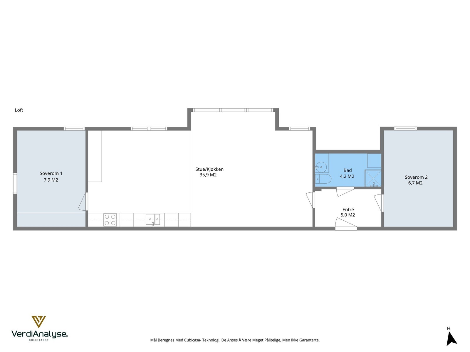 Planskisse. Galleribilde