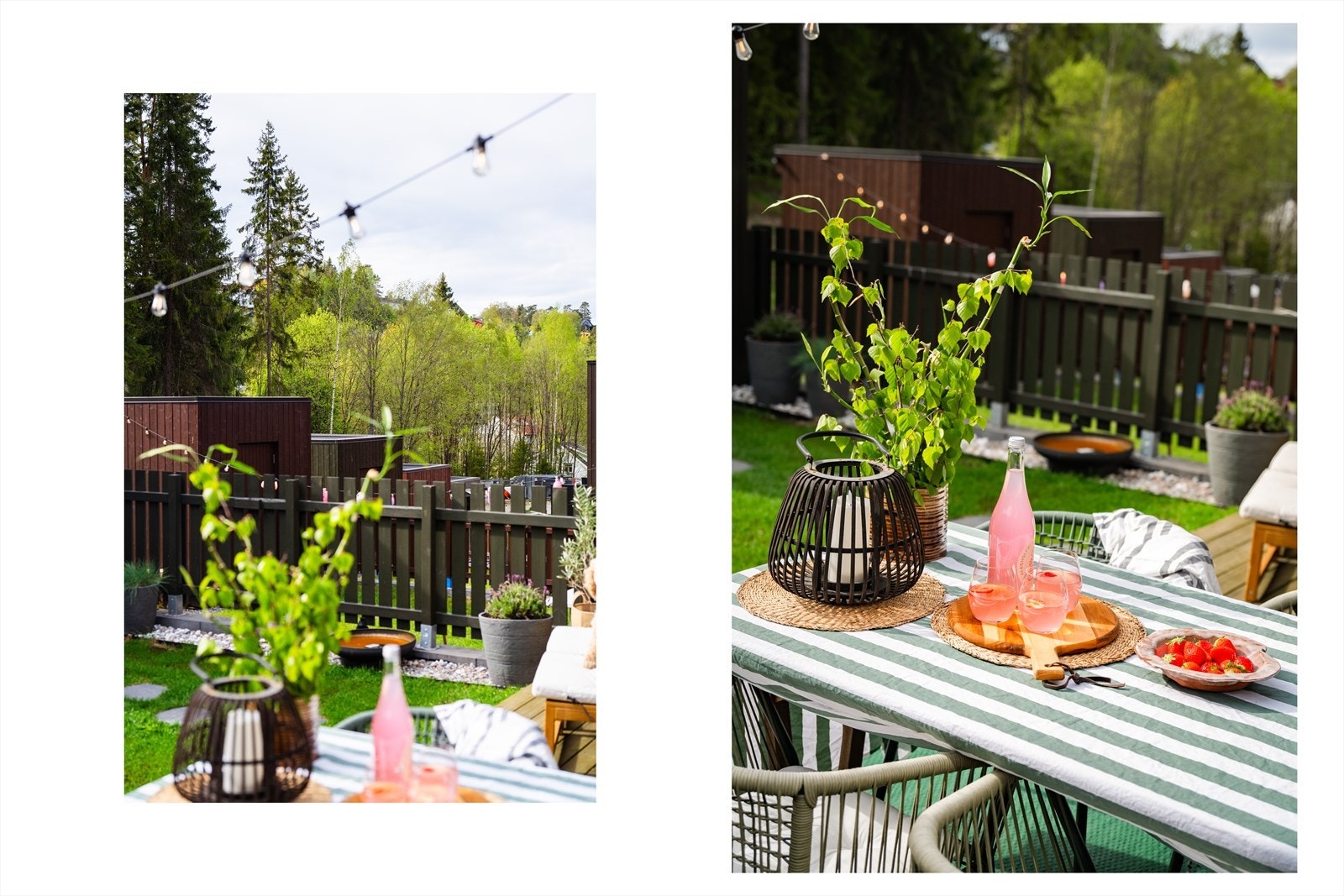 Flott sted å nyte late timer i solen med en kald forfriskning i glasset. Galleribilde
